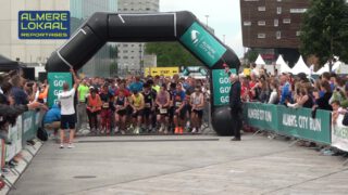 De start van de Almere City Run 2022