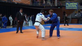 2 judoka's in actie