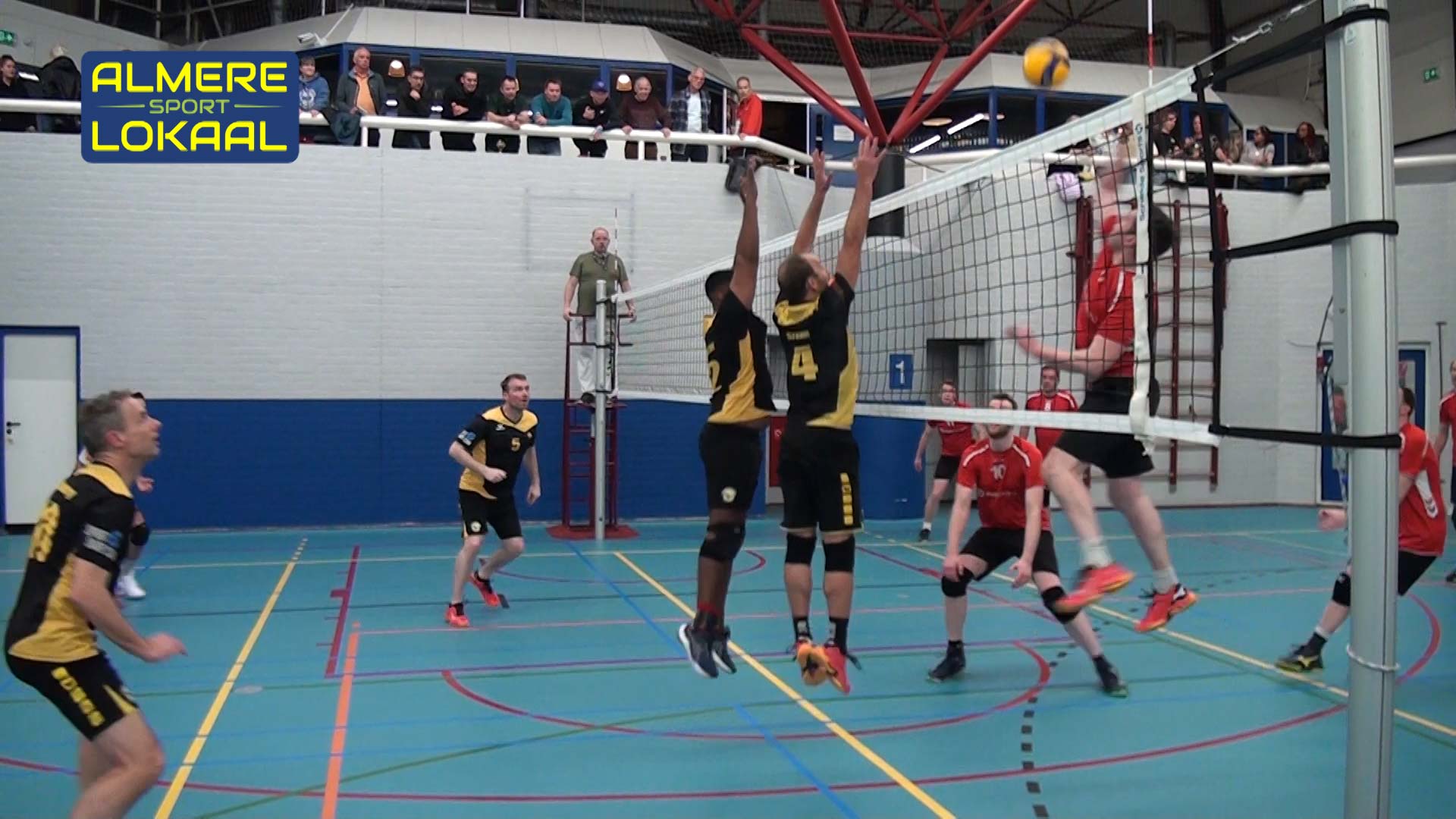 spelmoment aan het net