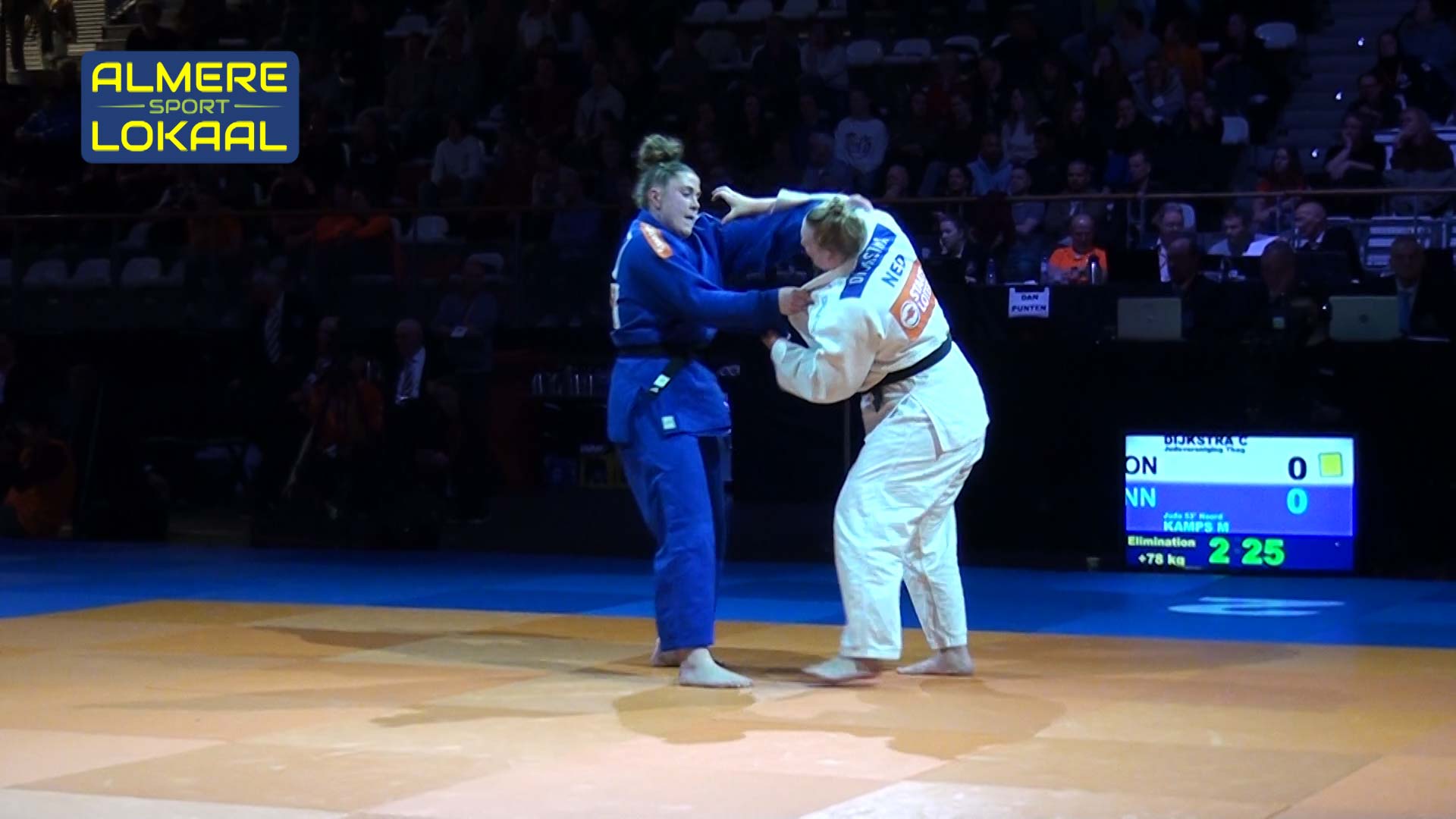 Marit Kamps in actie