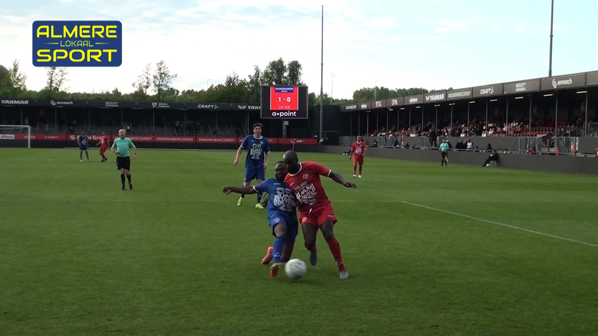 Verdedigingsactie in 16 meter gebied